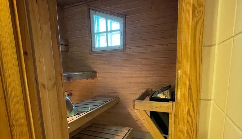 Camping Nilimella Sodankylä huoneiston sauna